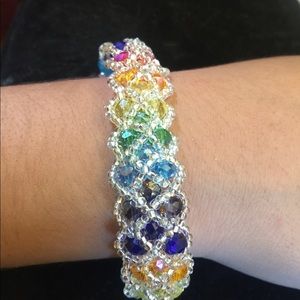 Multiple Color Hand Crafted Bracelet